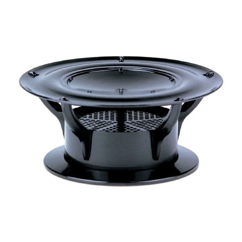 Black Polycarbonate 360 Siphon Vent - Front Angle View | United RV Parts