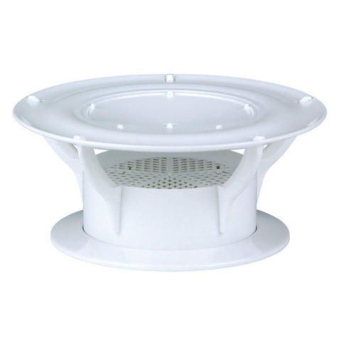 White Lippert 360 Siphon Vent 389381 - Assembled View | United RV Parts