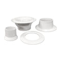 White Lippert 360 Siphon Vent Components - Exploded Parts View | United RV Parts