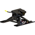 Black PullRite Super 5th 24K Fifth Wheel Hitch #3900 - Driver Side View | United RV Parts