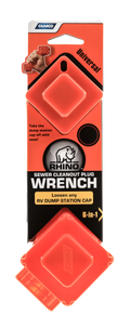 Camco RhinoFLEX 6-in-1 Sewer Wrench 39755 Retail Package - Front View | United RV Parts