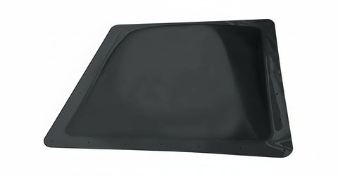 Dark Smoke Icon Direct 24x24 RV Skylight Bubble Dome - Three Quarter View | United RV Parts