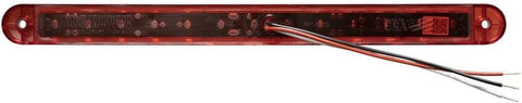 Command Electronics Red LED Tail Light - Back View with Wiring | United RV Parts