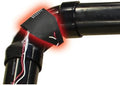 LaSalle Bristol RV Elbow Pipe Heating Pad installed on black pipe - Close-Up Detail | United RV Parts