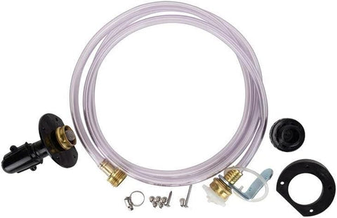 Clear Hose RV Tank Rinser Kit with Fittings - Flat Lay Assembly | United RV Parts