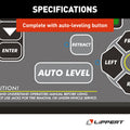 Lippert Auto Level Button Close-Up - Touchpad Control Detail | United RV Parts