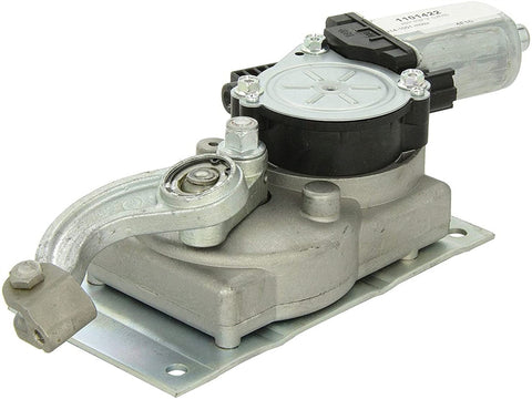 Silver Metal RV Step Motor Assembly - Side Profile View | United RV Parts