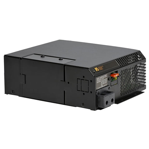 Black Steel Parallax 5465 65 Amp RV Power Converter - Angled Front View | United RV Parts
