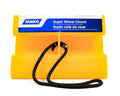 Camco Super Wheel Chock 44492 in Retail Packaging - Front View | United RV Parts