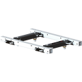White Steel PullRite 4452 Rail Adapter Frame - Side Profile | United RV Parts