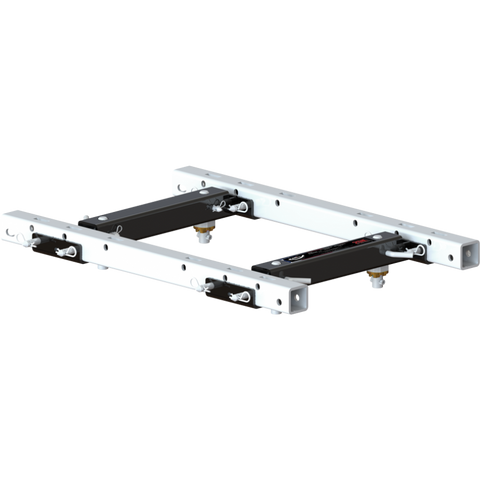 White Steel PullRite 4452 Rail Adapter Frame - Side Profile | United RV Parts