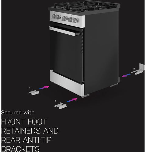 GE Profile | Free-Standing LP Gas Range | PLS624RTSS  | 24"