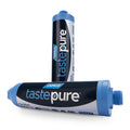 Two Camco TastePURE Inline Water Filters - Side Angle View | United RV Parts