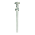 Silver Threaded Screw Spindle Assembly for RV Stacker Jack - Close-Up Detail | United RV Parts
