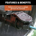 Curt Echo Weather-Sealed Controller - Water Protection Feature | United RV Parts
