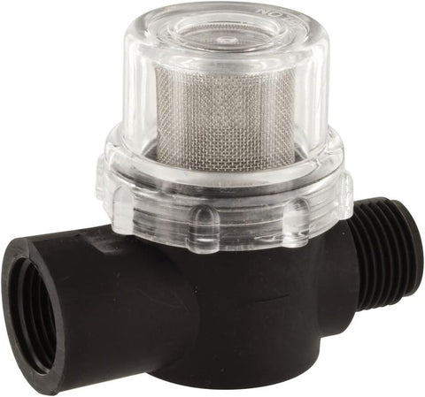 SHURflo | Hydro Max Inllne Fresh Water Pump Filter | P25206VP | 1/2"