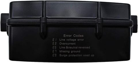 Hughes Auto Surge Protector Error Codes - Back Panel Detail | United RV Parts