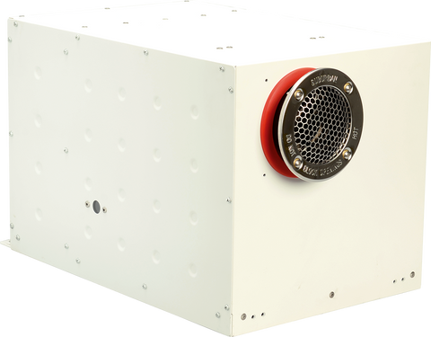 White Suburban Advantage Tankless Water Heater - Angled View | United RV Parts