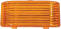 Amber Plastic RV Porch Light Lens Arcon 18107 - Front View | United RV Parts