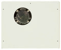 White Steel RV Water Heater Access Door - Front View | United RV Parts