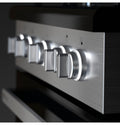 GE Profile PLS624RTSS LP Gas Range - Stainless Steel Control Knobs Close-Up | United RV Parts