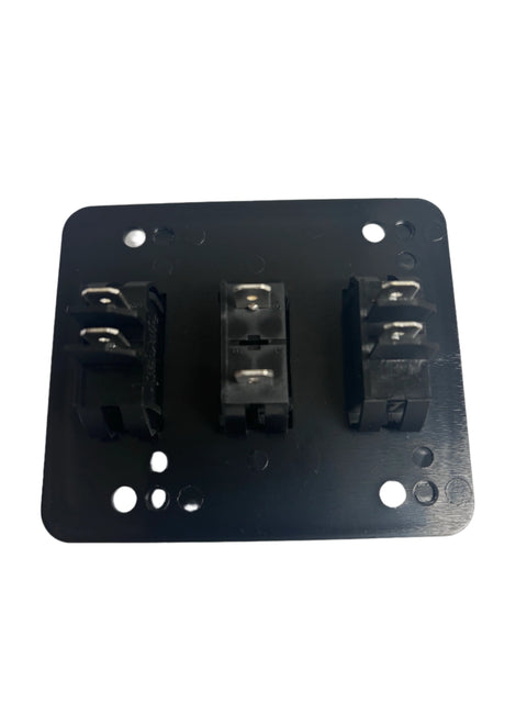 Black Water Heater Switch Assembly - Rear Wiring View | United RV Parts