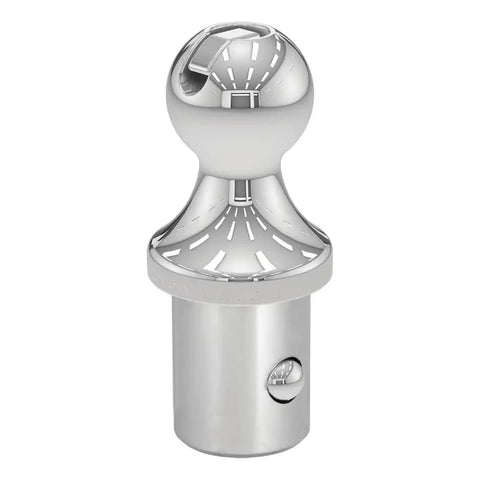 Chrome Steel Curt 60601 Gooseneck Ball - Front View | United RV Parts