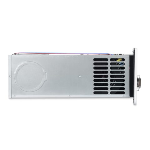 Silver Dometic DFSDH20111 18000 BTU LP Gas RV Furnace - Side Profile View | United RV Parts