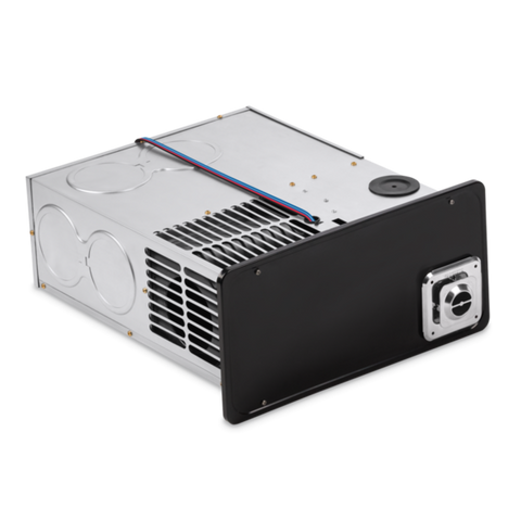 Silver Dometic DFMDH30111 30000 BTU RV LP Gas Furnace - Front Angle View | United RV Parts