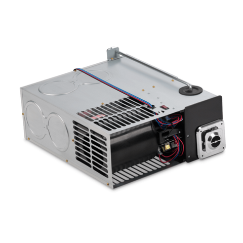 Silver Dometic DFMDH25121 25000 BTU RV Furnace - Front Angle View | United RV Parts