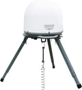 Winegard CarryOut G2+ Antenna on TR-1518 Tripod Mount - Angle View | United RV Parts