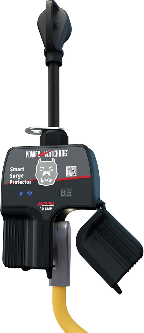 Hughes Power Watchdog 30 Amp Smart RV Surge Protector - Full Product View | United RV Parts