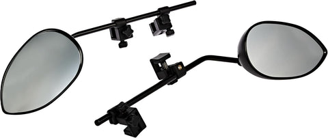 Black Milenco Aero3 Towing Mirror Components - Exploded View | United RV Parts
