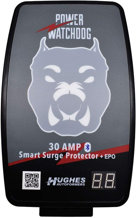 Hughes Auto PWD30-EPO-H Power Watchdog 30 Amp Surge Protector - Front View | United RV Parts