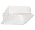 White Plastic MaxxAir Roof Vent Trim Ring - Angled View | United RV Parts