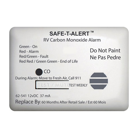 MTI Industries | Mini CO Alarm | Surface Mount | 62-541-WT | White