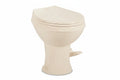 Bone Plastic Dometic 400 RV Toilet High Profile - 3/4 Angle View | United RV Parts