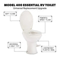 Dometic 400 RV Toilet Features Diagram - Product Specifications | United RV Parts