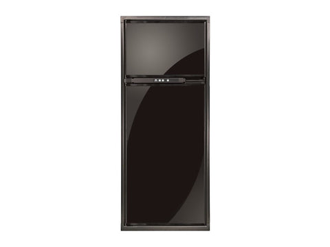 Black Norcold Polar 693234SP 8 Cu Ft RV Refrigerator - Front View Closed | United RV Parts
