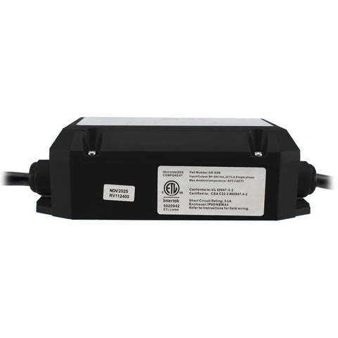 Dirugo DR-SSB RV AC Soft Start Kit - Bottom Label Detail | United RV Parts