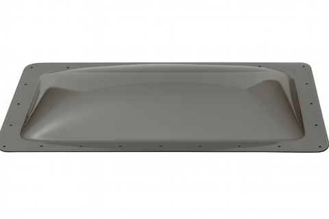 Smoke Polycarbonate RV Skylight 14x30 - Top View | United RV Parts