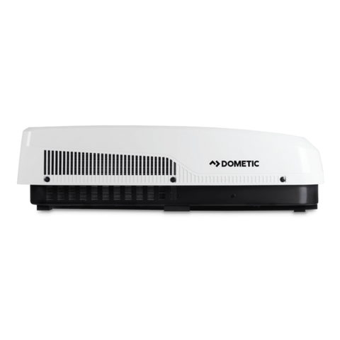 White Dometic FreshJet 5 RV Air Conditioner - Front Profile View | United RV Parts