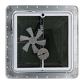 White RV Roof Vent with Fan - Bottom View 14x14 Opening | United RV Parts