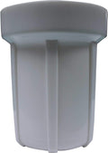 Clear Plastic WaterPur 5 Inch Filter Globe CCI-5CLW12 - Front View | United RV Parts