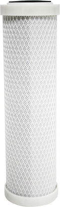 White Carbon Block RV Water Filter Cartridge - Side Profile CCI-10-CA | United RV Parts