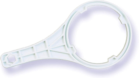 White Plastic Watts WR-100 Water Filter Housing Wrench - Side Profile | United RV Parts