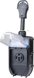 Progressive Industries EMS-PT50X Surge Protector - Open Cover Detail | United RV Parts