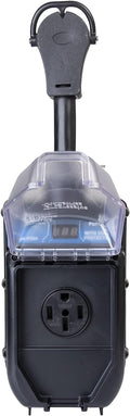 Progressive Industries EMS-PT50X RV Surge Protector - Clear Cover Open Detail | United RV Parts