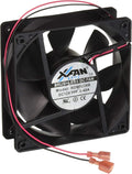 Black Norcold 628685 Refrigerator Cooling Fan Assembly - Front View | United RV Parts