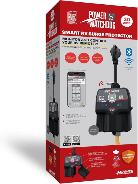 Hughes Power Watchdog Smart RV Surge Protector - Product Packaging Box | United RV Parts